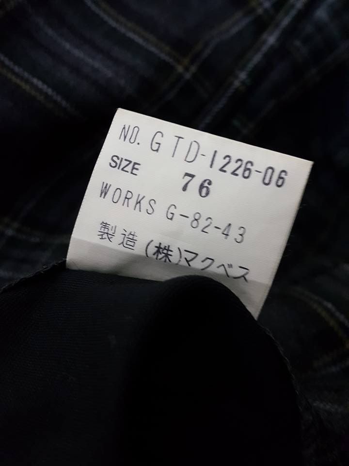 Macbeth × Vintage Wool Tartan Plaid Wide Pants Size US 29 - 15 Thumbnail