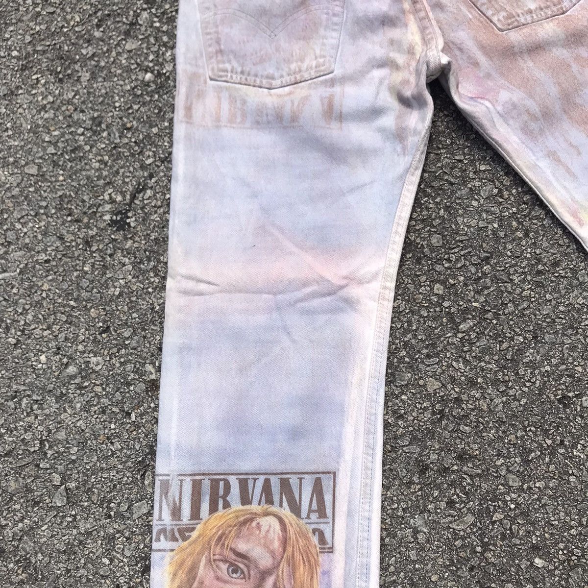Levi's Vintage Levis 501 Nirvana Jeans 29x28 Size US 29 - 11 Thumbnail