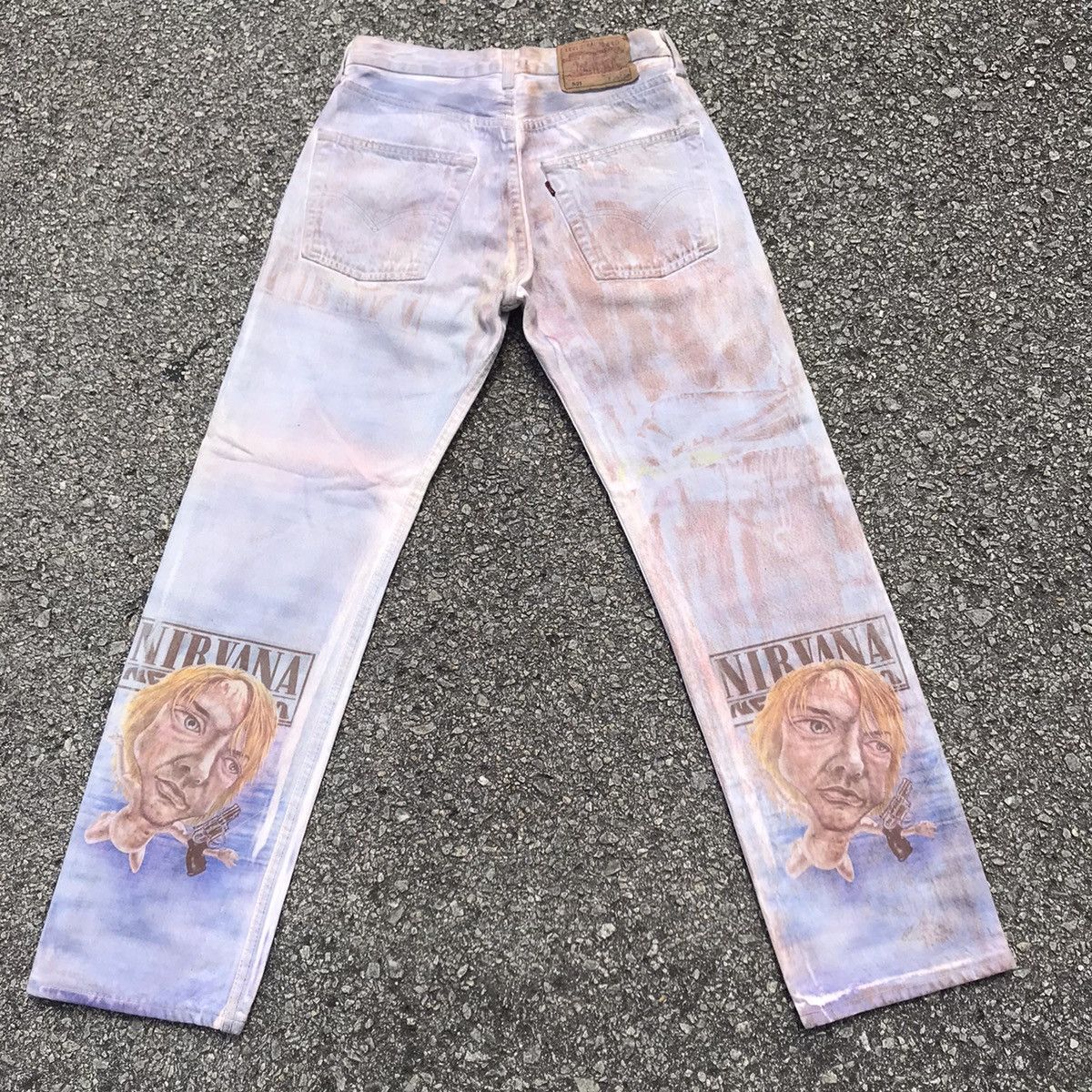 Levi's Vintage Levis 501 Nirvana Jeans 29x28 Size US 29 - 2 Thumbnail