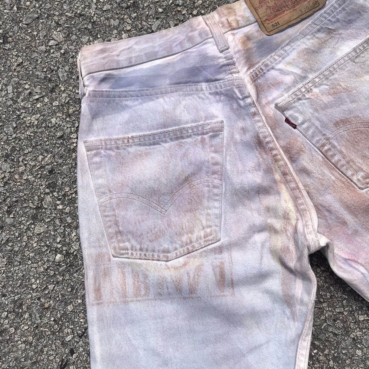 Levi's Vintage Levis 501 Nirvana Jeans 29x28 Size US 29 - 10 Thumbnail