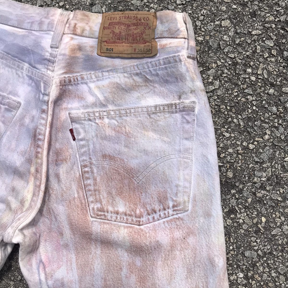 Levi's Vintage Levis 501 Nirvana Jeans 29x28 Size US 29 - 9 Thumbnail