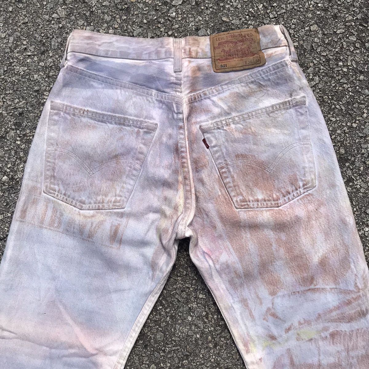 Levi's Vintage Levis 501 Nirvana Jeans 29x28 Size US 29 - 8 Thumbnail