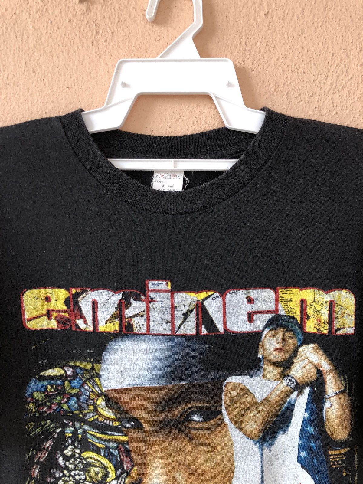 Eminem × Rap Tees × Vintage Vintage EMINEM Bootleg Rap Tee Rare Size US L / EU 52-54 / 3 - 5 Thumbnail