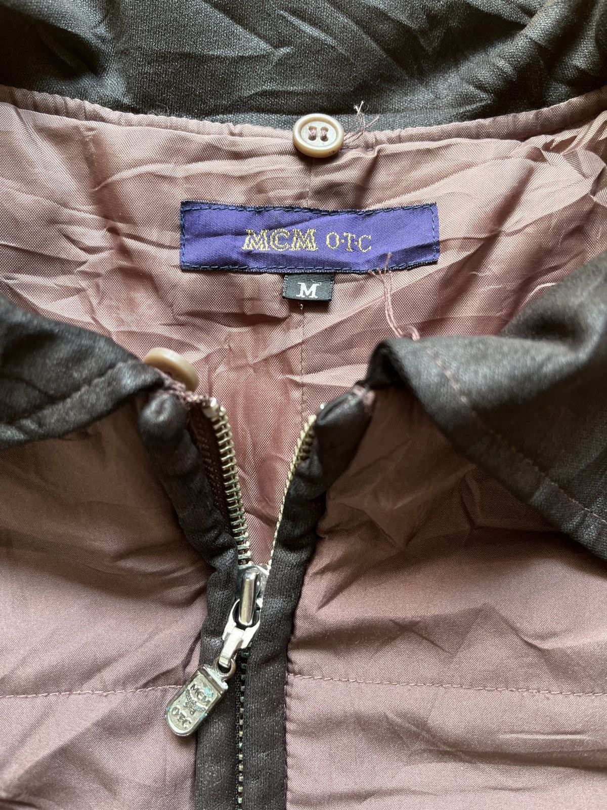 MCM × Vintage Vintage MCM OTR Puffer Quilted Jacket Size US M / EU 48-50 / 2 - 2 Thumbnail