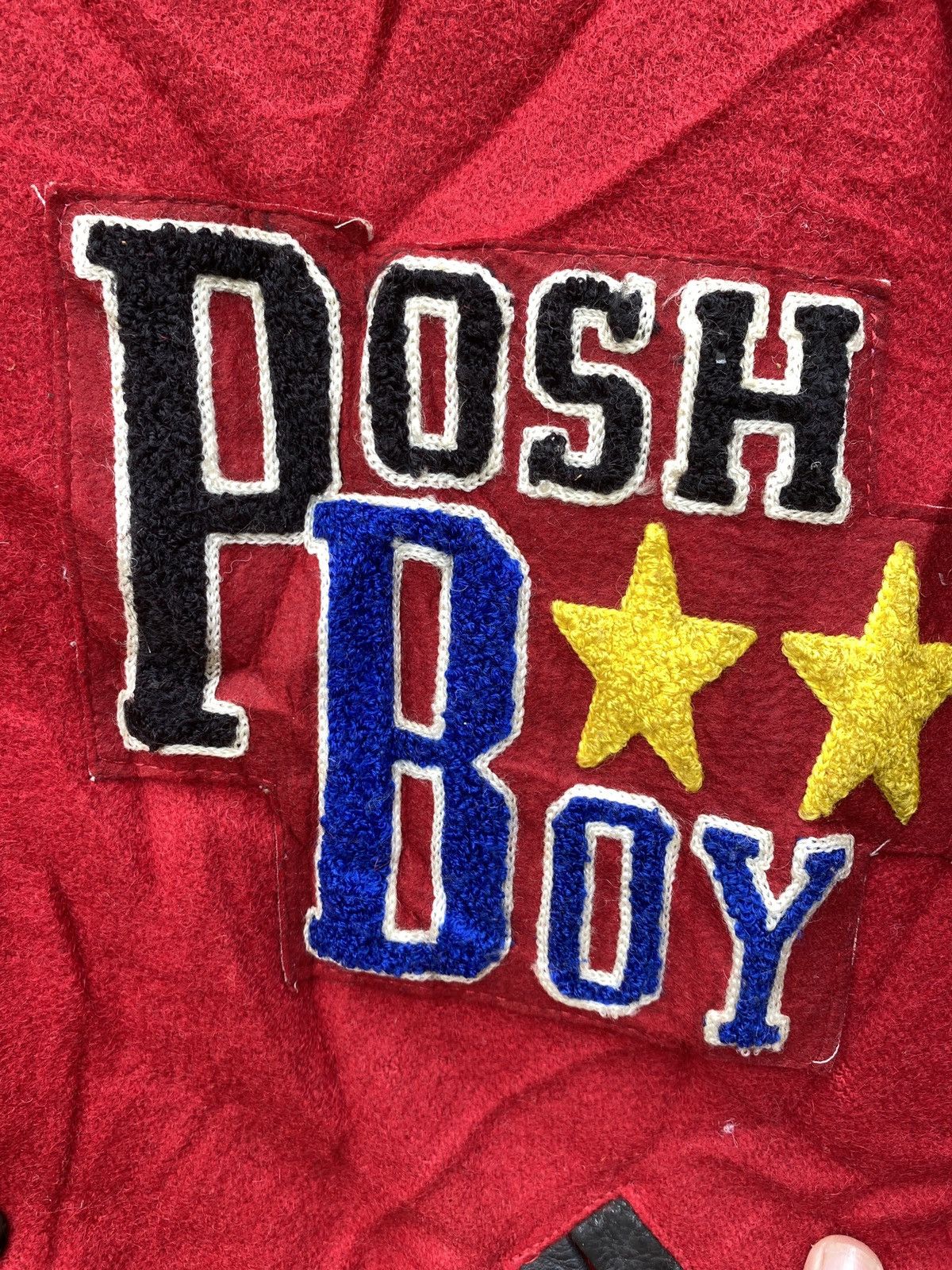 Japanese Brand Delete eneytime 🔥🔥🔥Vintage posh boy versity jacket Size US L / EU 52-54 / 3 - 4 Thumbnail