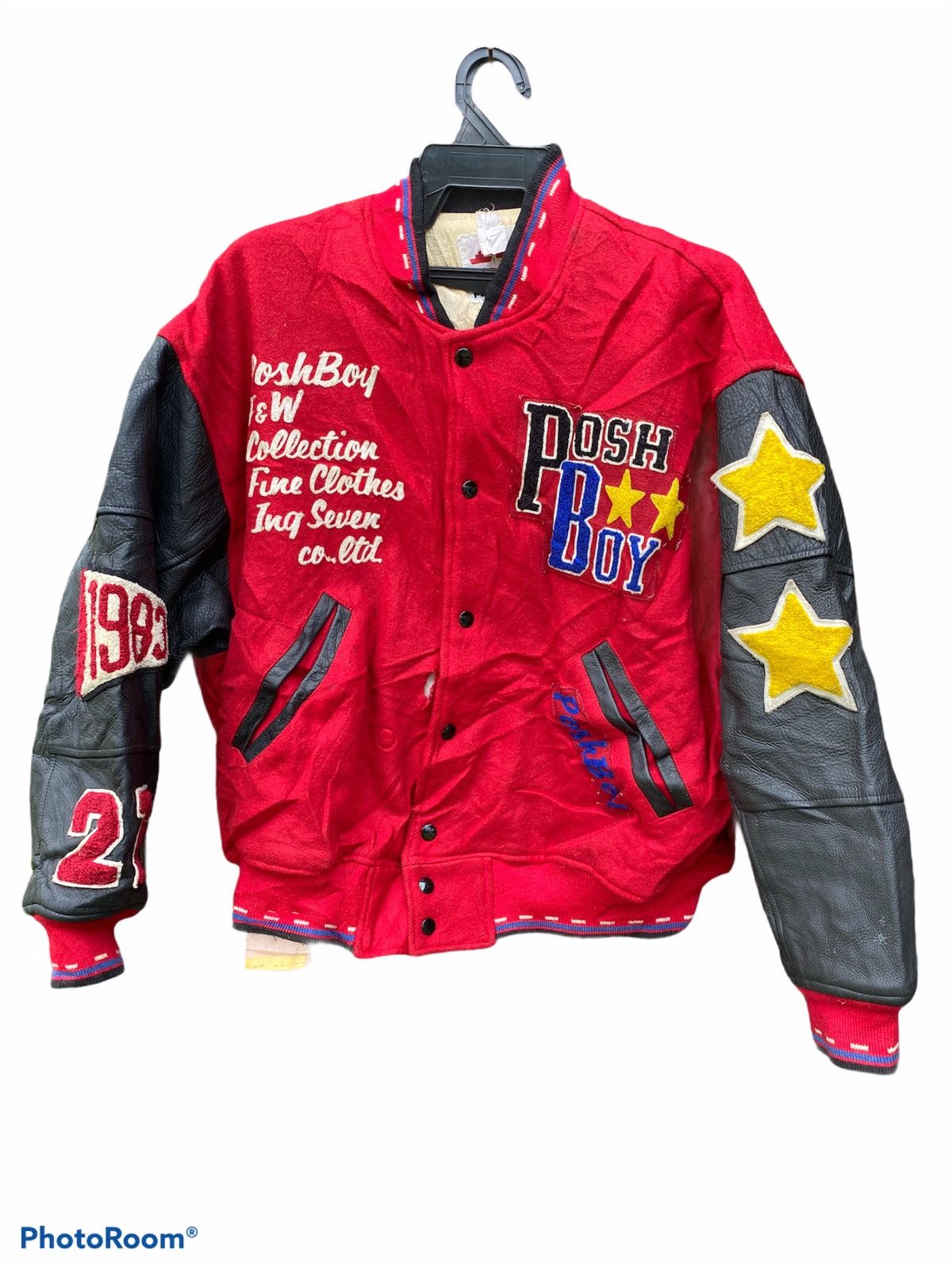 Japanese Brand Delete eneytime 🔥🔥🔥Vintage posh boy versity jacket Size US L / EU 52-54 / 3 - 2 Thumbnail