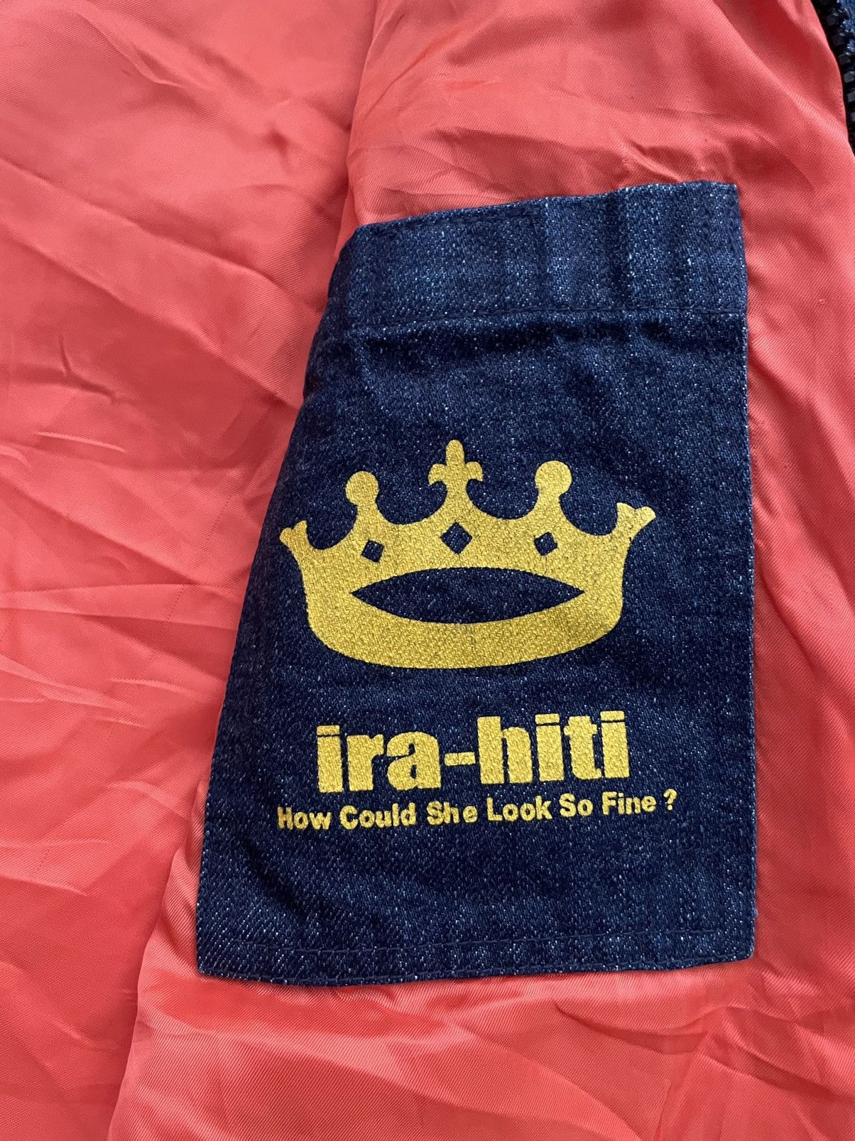 Designer × Japanese Brand Very Rare Ira-Hiti Denim Quilted Jacket Size US S / EU 44-46 / 1 - 10 Thumbnail
