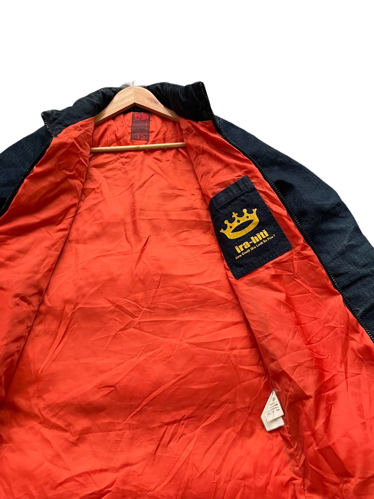 Designer × Japanese Brand Very Rare Ira-Hiti Denim Quilted Jacket Size US S / EU 44-46 / 1 - 9 Thumbnail