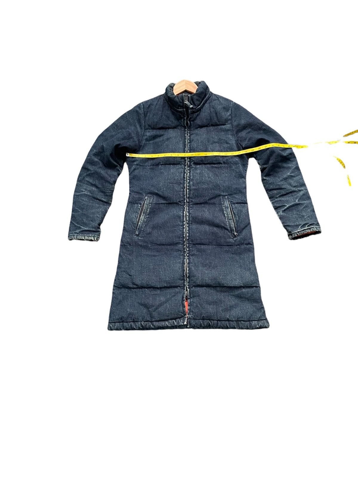 Designer × Japanese Brand Very Rare Ira-Hiti Denim Quilted Jacket Size US S / EU 44-46 / 1 - 2 Thumbnail