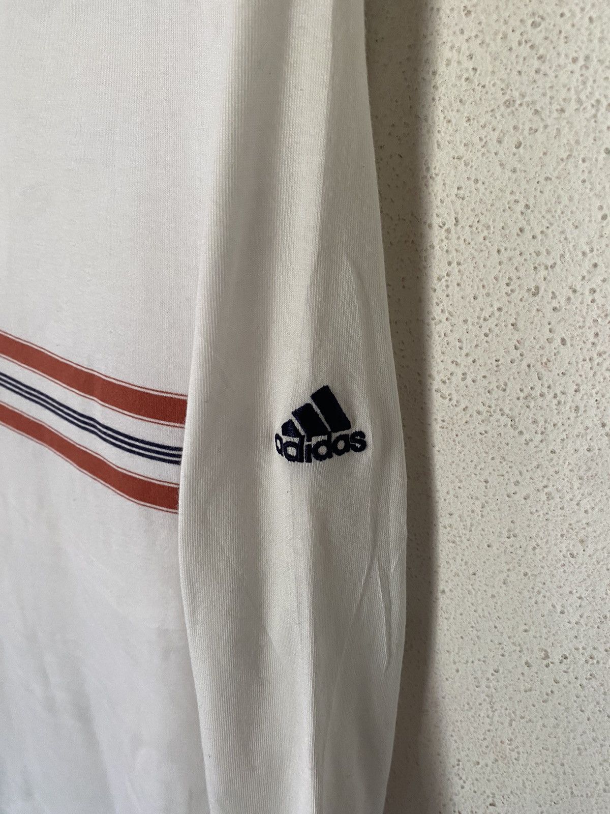 Adidas Vintage Adidas Climalite Striped Long Sleeve Shirt Size US L / EU 52-54 / 3 - 3 Thumbnail