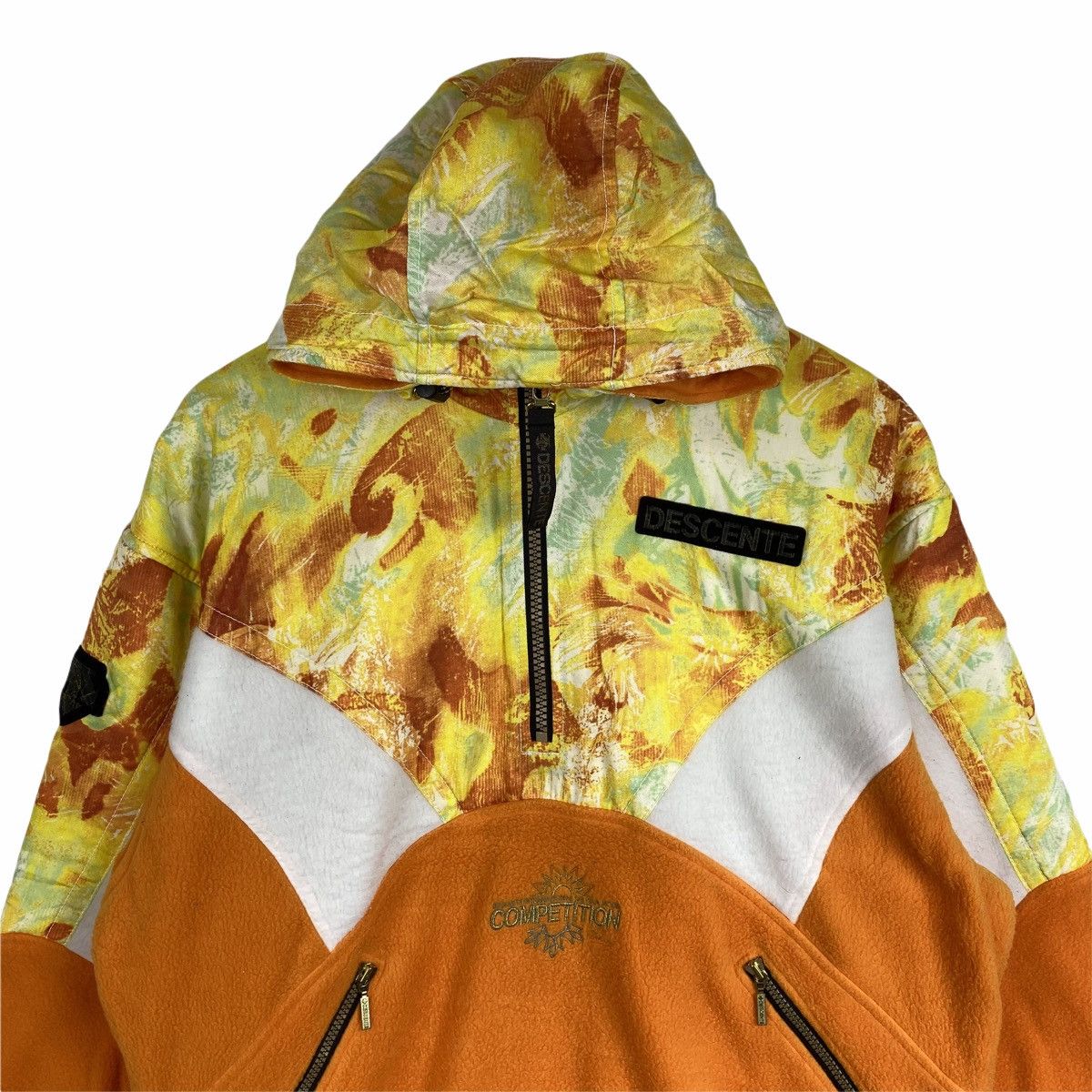 Descente × Vintage VINTAGE DESCENTE COMPETITION CENTER LOGO FLEECE HOODIE Size US L / EU 52-54 / 3 - 4 Thumbnail