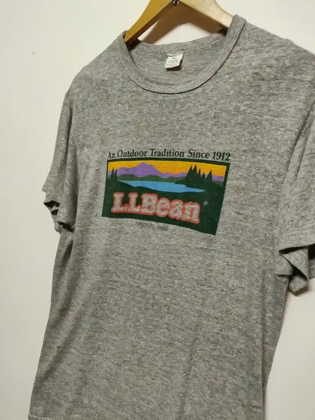 L.L. Bean Vintage 80s Tees Short Sleeve Shirt Size US S / EU 44-46 / 1 - 3 Thumbnail