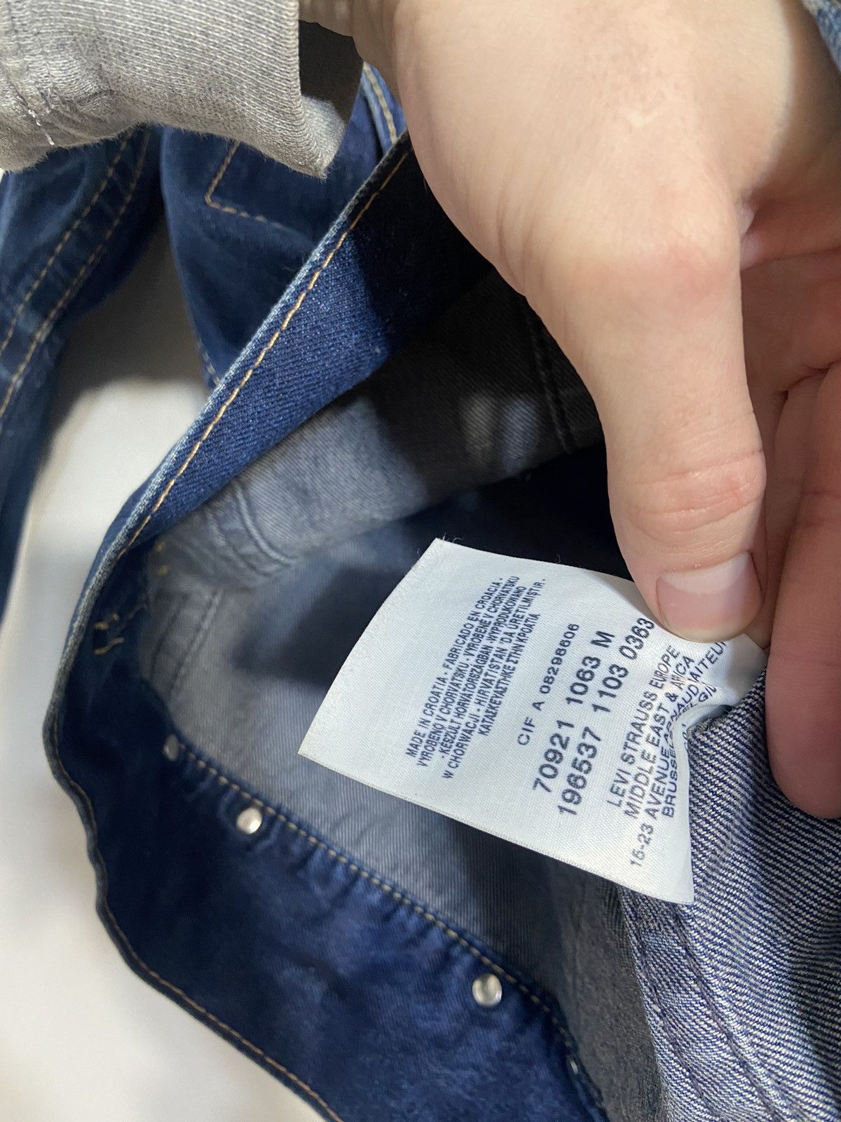 Levi's Levi’s Women Denim Jacket Size L / US 10 / IT 46 - 12 Thumbnail