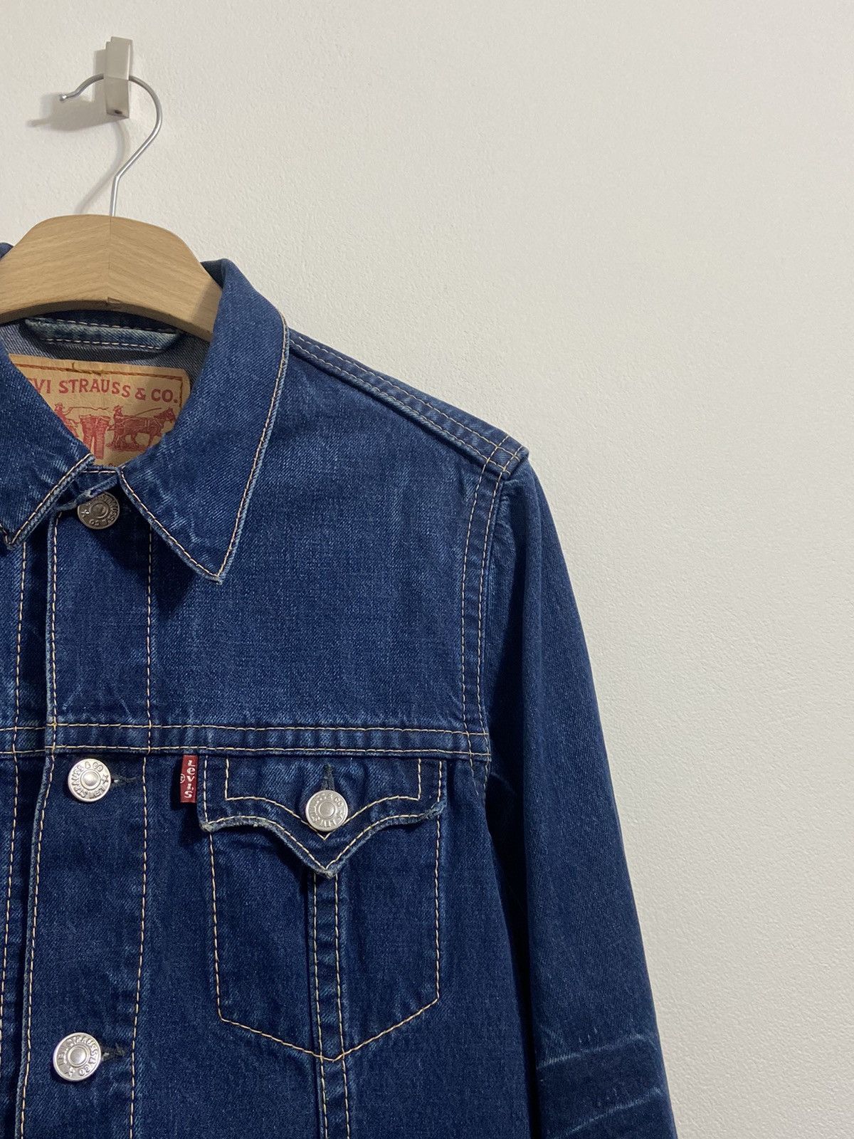 Levi's Levi’s Women Denim Jacket Size L / US 10 / IT 46 - 4 Thumbnail