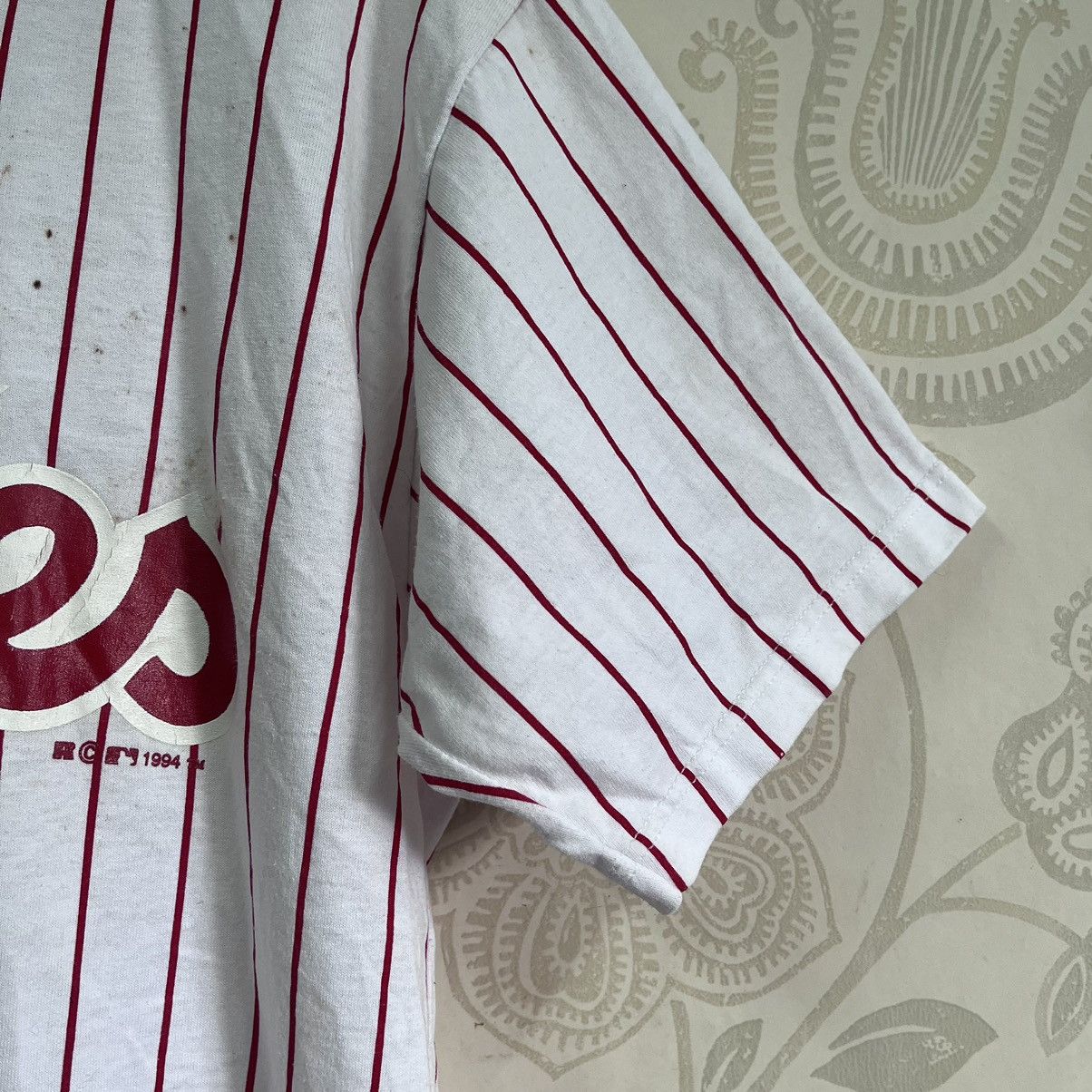MLB × Russell Athletic × Vintage Vintage 1994 Russell Athletic Phillies Jersey Copyright Size US L / EU 52-54 / 3 - 7 Thumbnail