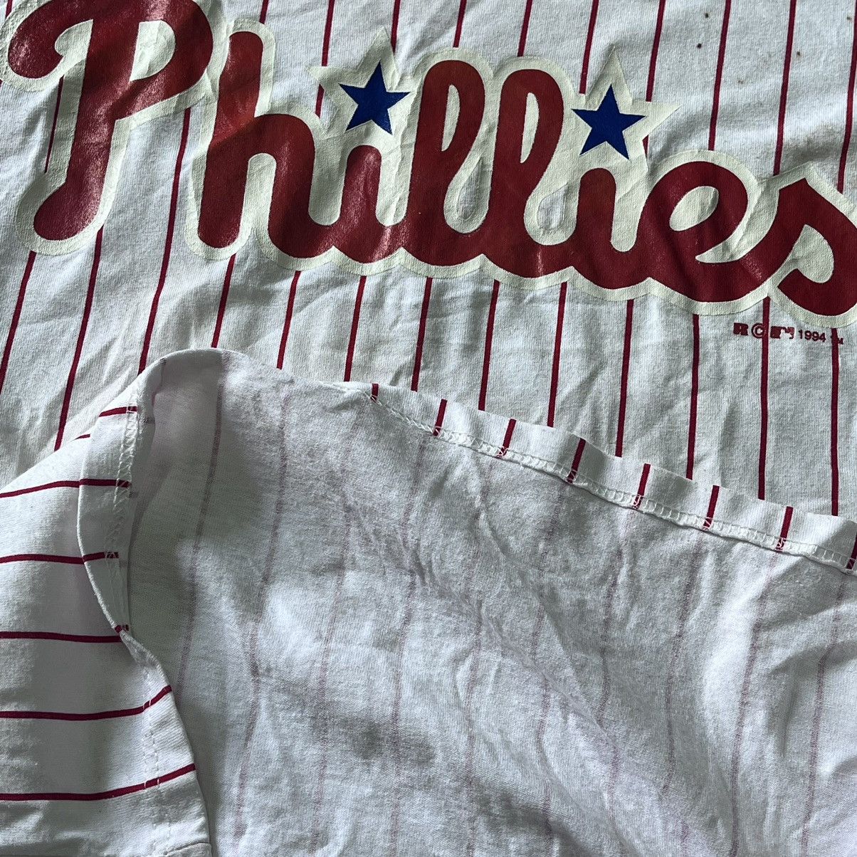MLB × Russell Athletic × Vintage Vintage 1994 Russell Athletic Phillies Jersey Copyright Size US L / EU 52-54 / 3 - 16 Thumbnail