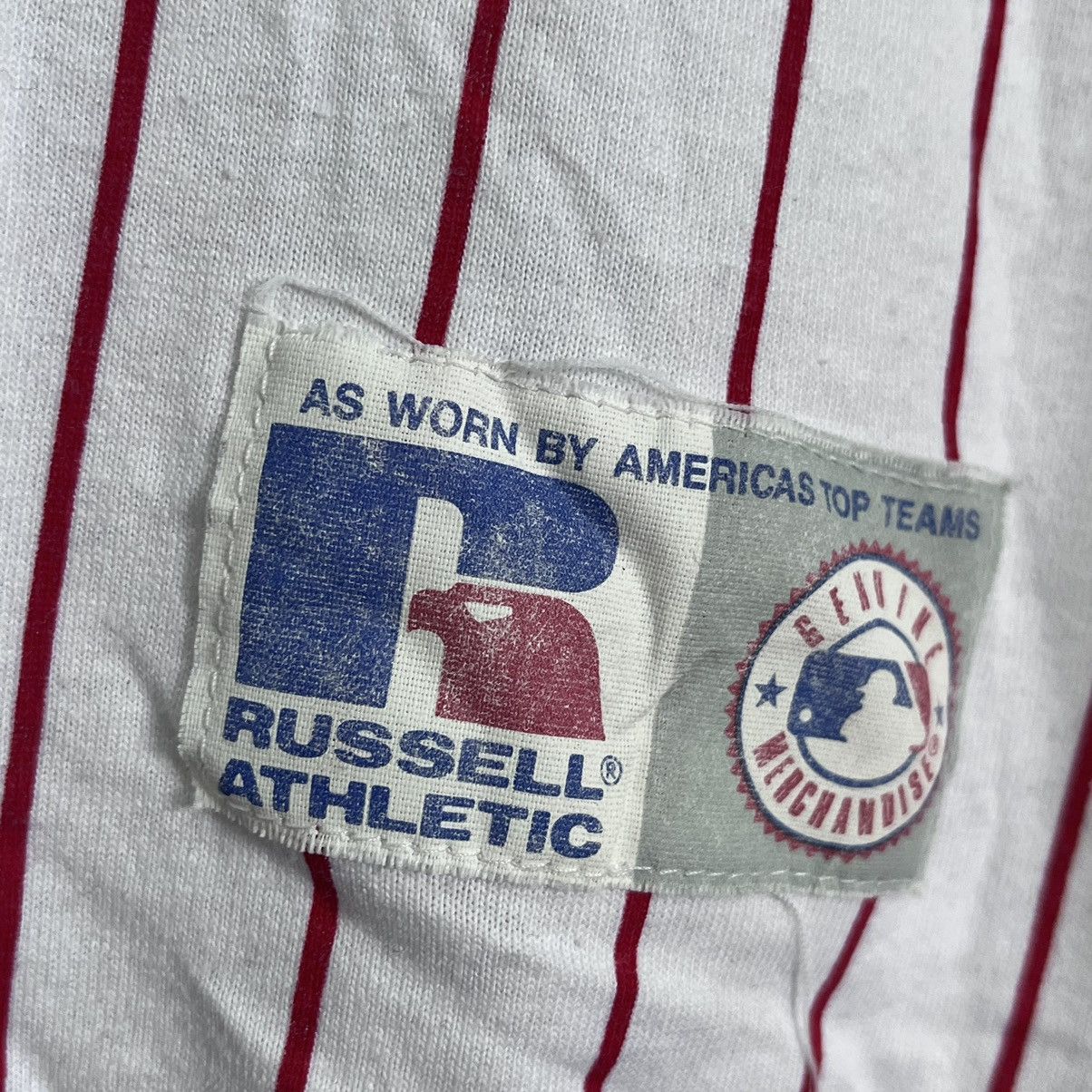 MLB × Russell Athletic × Vintage Vintage 1994 Russell Athletic Phillies Jersey Copyright Size US L / EU 52-54 / 3 - 12 Thumbnail