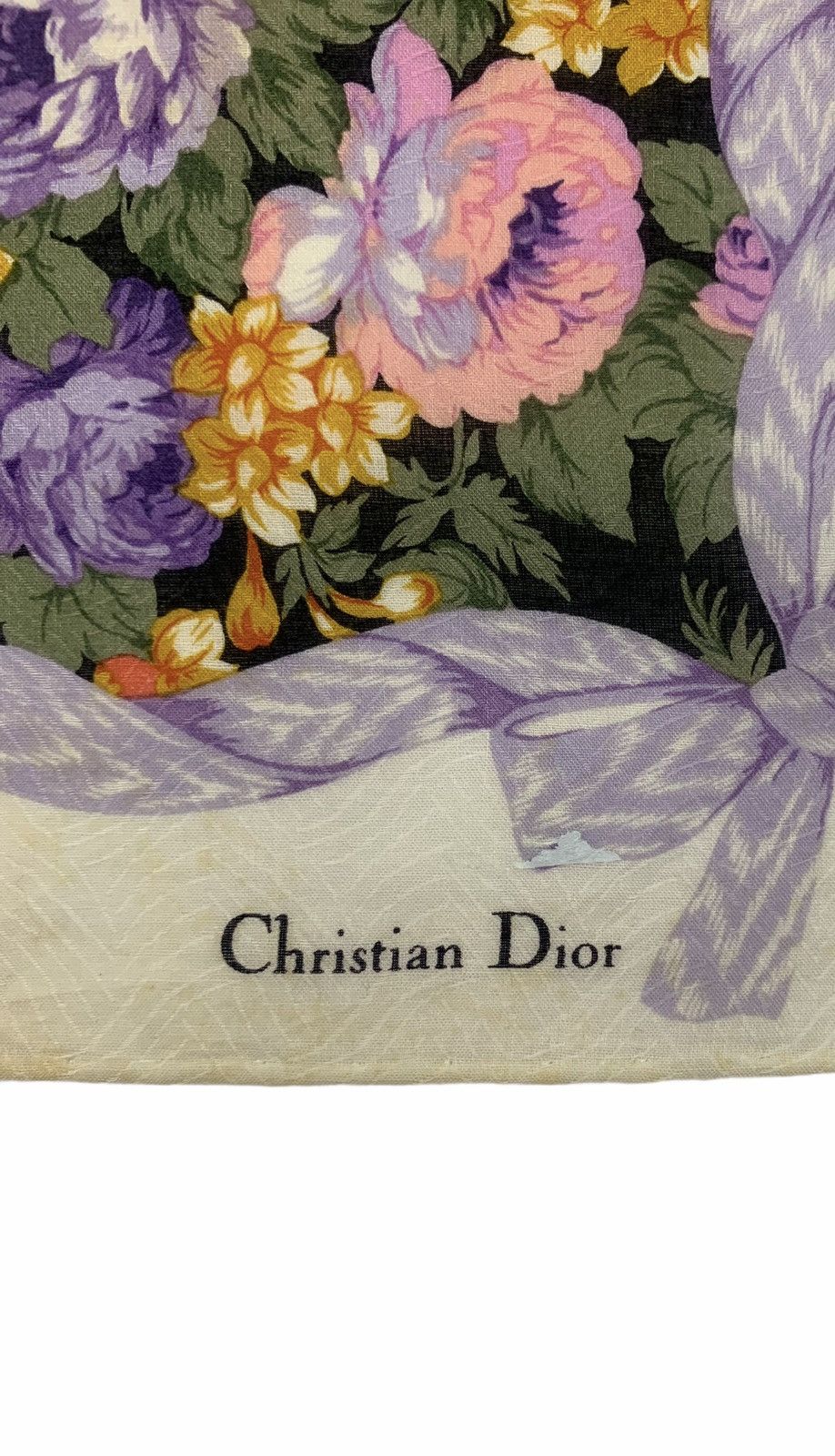 Christian Dior Monsieur Christian Dior Handkerchief Bandana Neckerchief / turban Size ONE SIZE - 2 Thumbnail