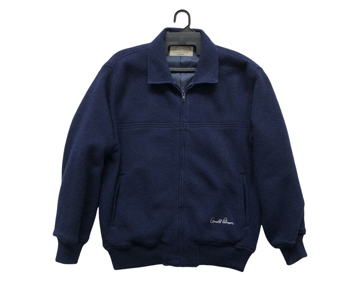 Japanese Brand 🔥Vintage Arnold Palmer Baracuta Bomber Wool Jacket Size US M / EU 48-50 / 2 - 6 Thumbnail