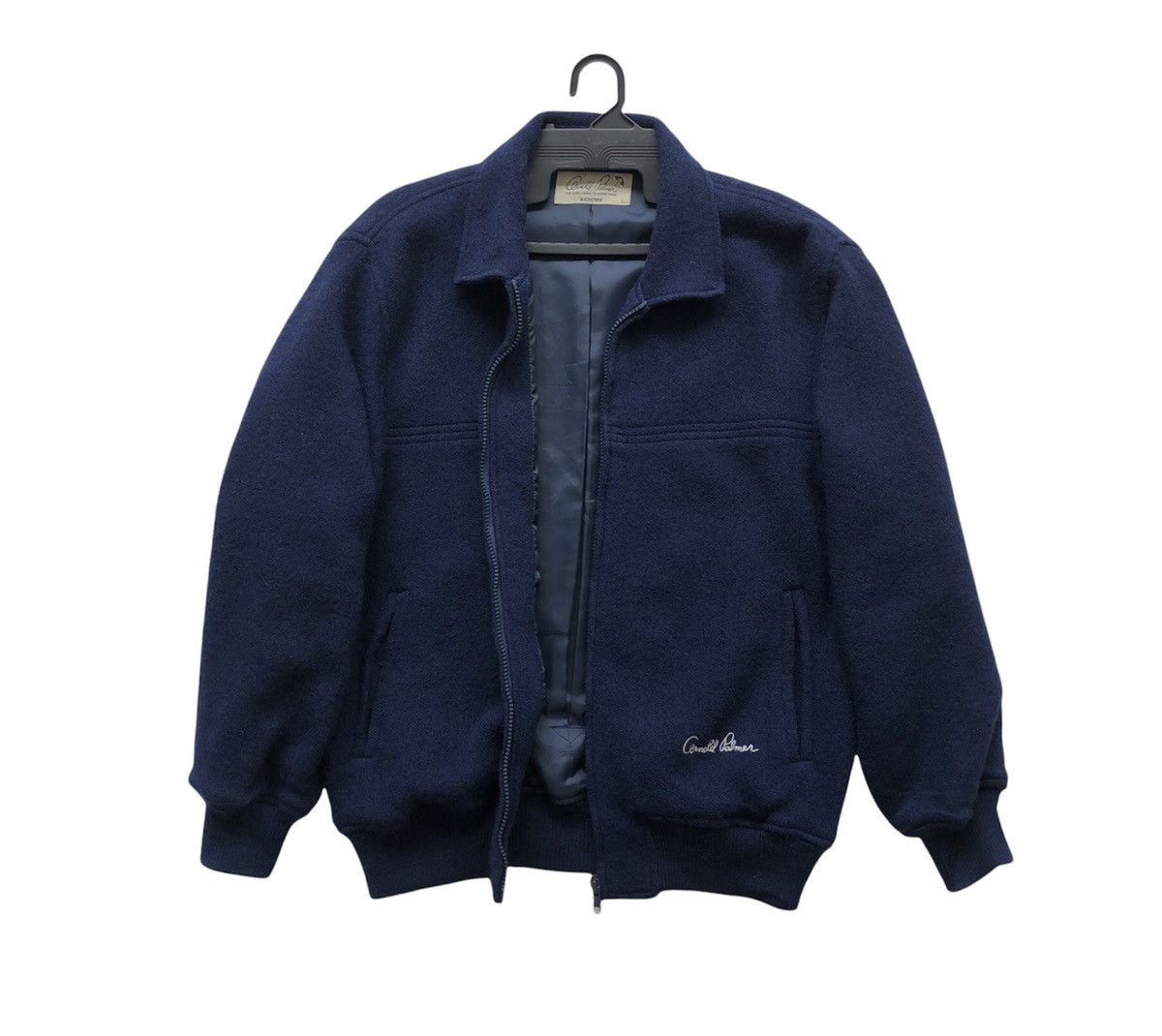 Japanese Brand 🔥Vintage Arnold Palmer Baracuta Bomber Wool Jacket Size US M / EU 48-50 / 2 - 8 Thumbnail