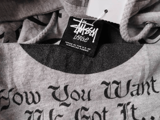 Stussy Vintage Stussy 8 ball Hoodies Pullover Sportwear Streetwear Size US L / EU 52-54 / 3 - 5 Thumbnail