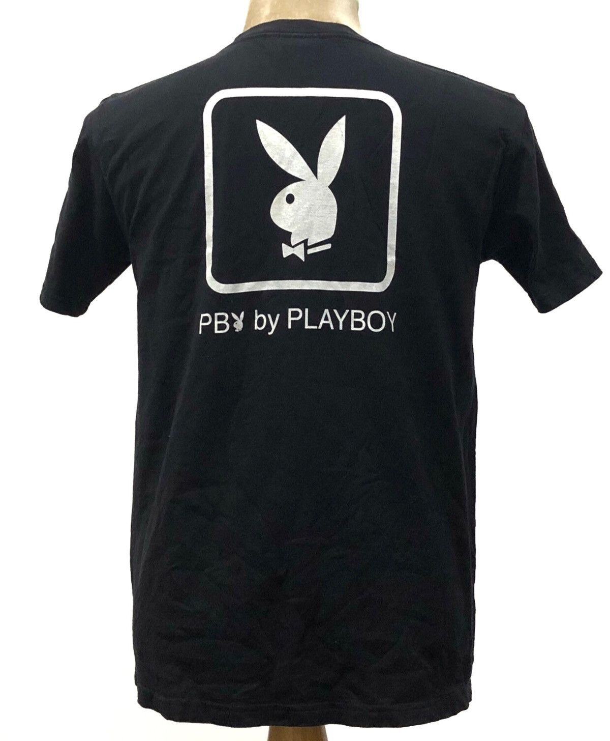 Playboy Vintage Playboy Big Logo t shirt Size US M / EU 48-50 / 2 - 2 Thumbnail