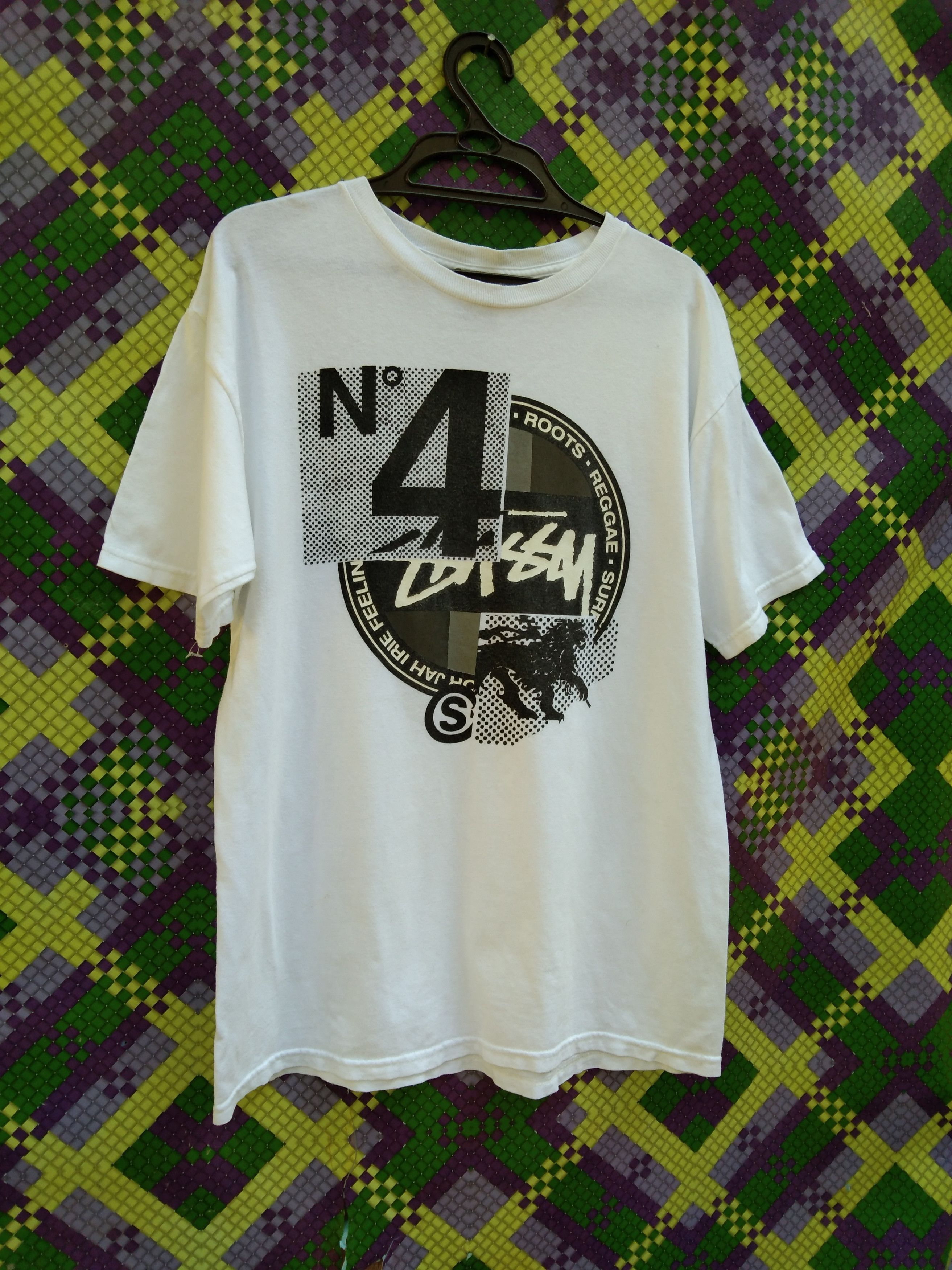 Stussy VINTAGE Y2K STUSSY ROOTS REGGAE T-SHIRT Size US M / EU 48-50 / 2 - 3 Thumbnail