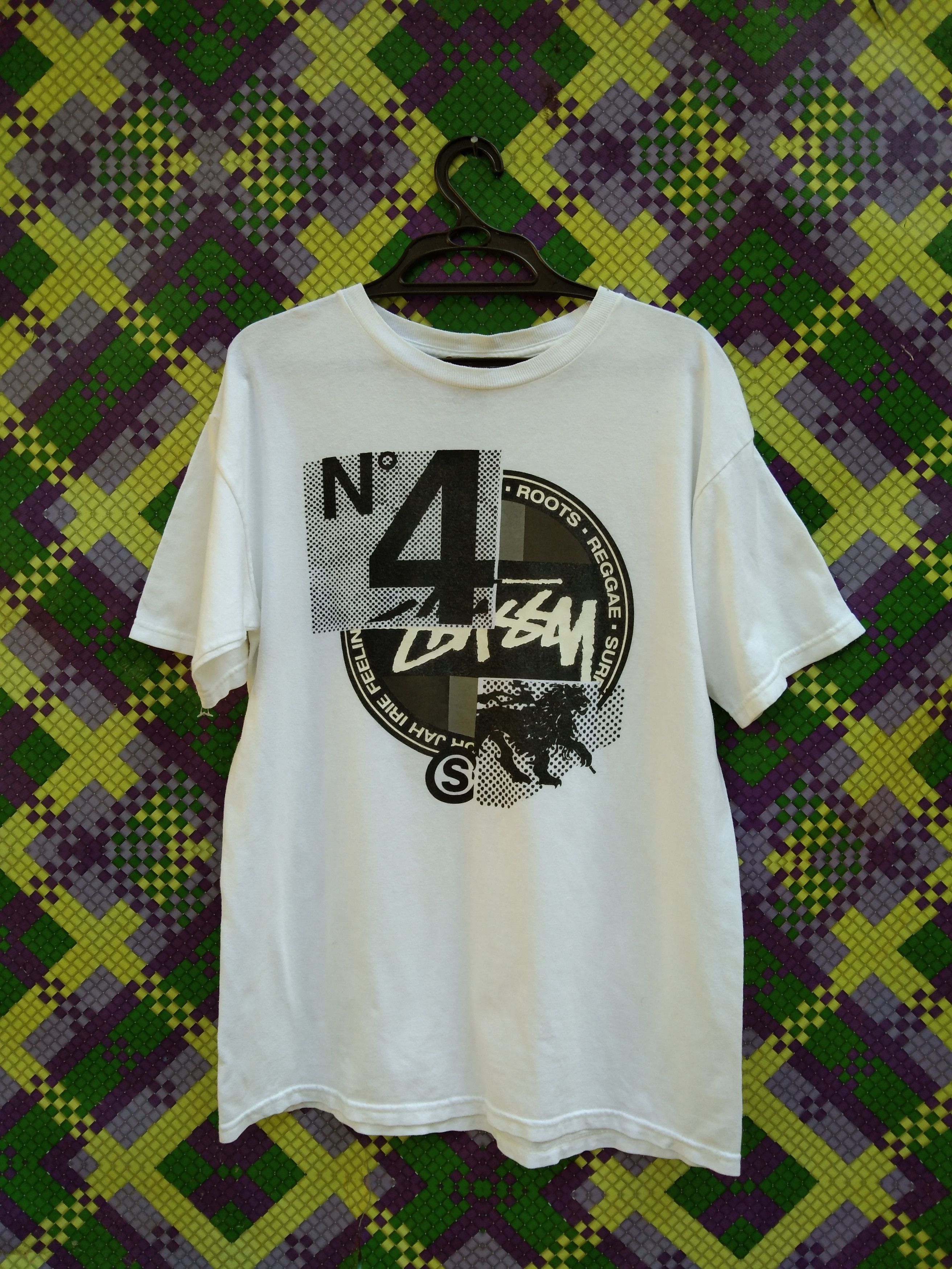 Stussy VINTAGE Y2K STUSSY ROOTS REGGAE T-SHIRT Size US M / EU 48-50 / 2 - 1 Thumbnail