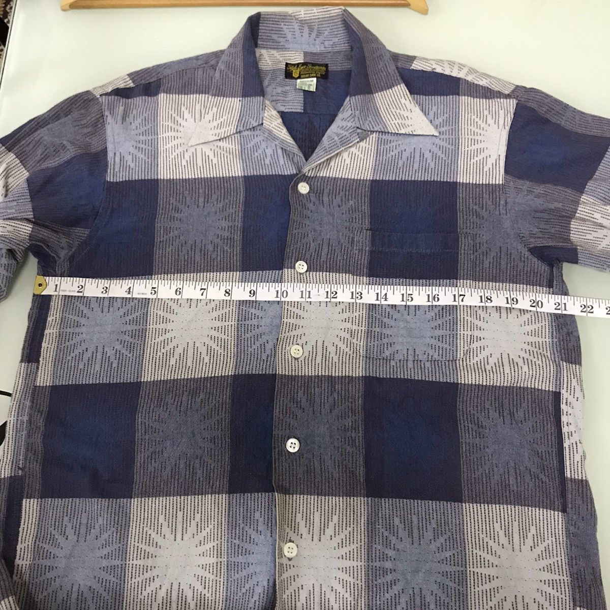 Toyo Enterprises Vintage Style Eyes Sugar Cane Long Sleeve Button Up Shirt Size US M / EU 48-50 / 2 - 15 Thumbnail