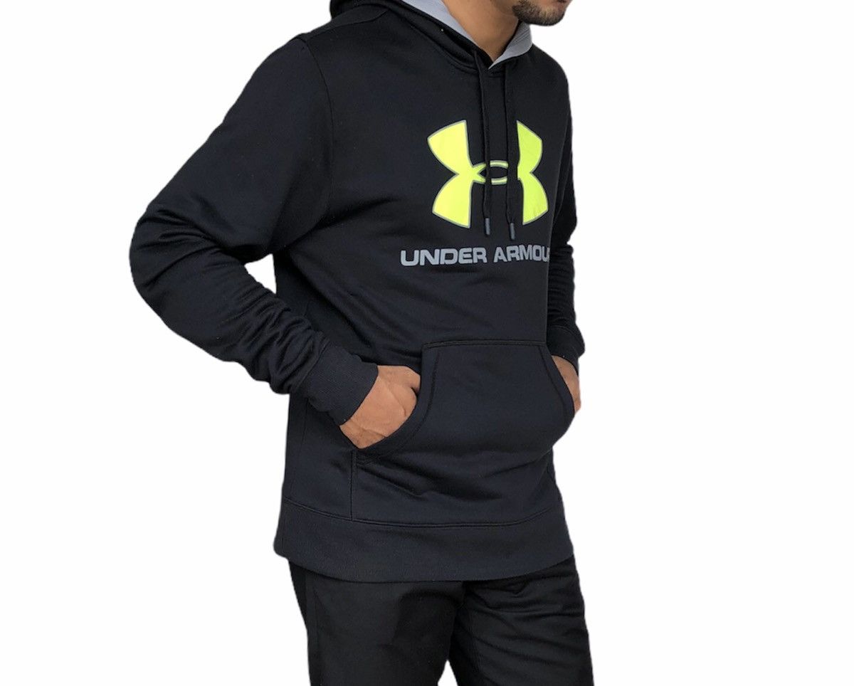 Under Armour Under Armour UA Spell Out Big Logo Sweatshirt With Hoodie Size US L / EU 52-54 / 3 - 4 Thumbnail