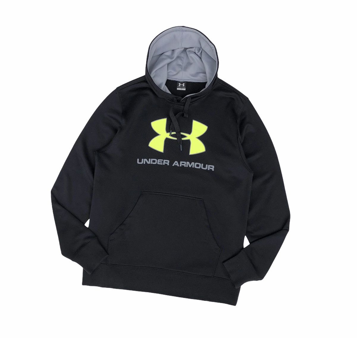 Under Armour Under Armour UA Spell Out Big Logo Sweatshirt With Hoodie Size US L / EU 52-54 / 3 - 6 Thumbnail