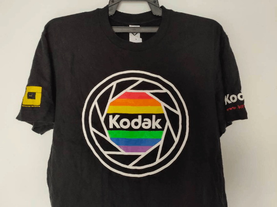 Kodak Rare Design Vintage Kodak Rainbow T-shirt Size US L / EU 52-54 / 3 - 3 Thumbnail