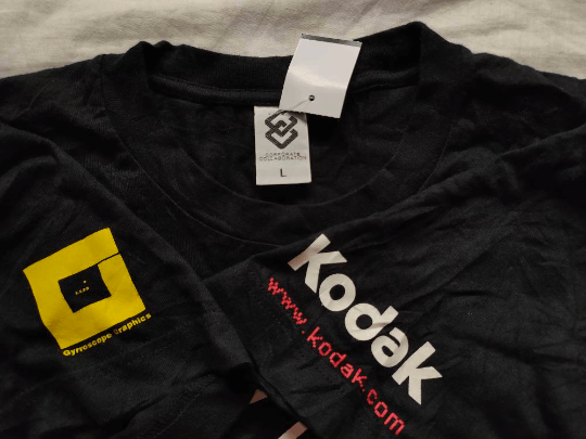 Kodak Rare Design Vintage Kodak Rainbow T-shirt Size US L / EU 52-54 / 3 - 5 Thumbnail