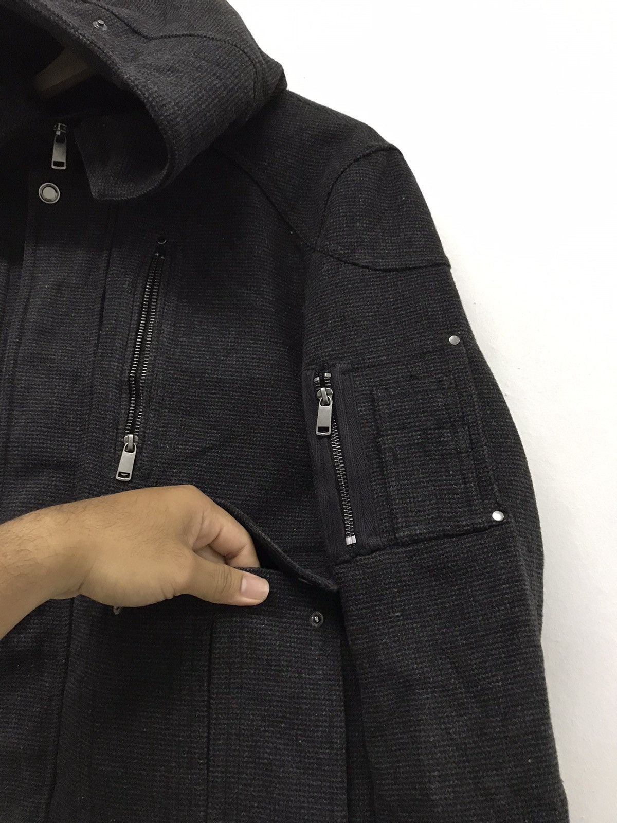 H&M Nice❗️H&M seditionaries bondage punk jacket hoodie Size US M / EU 48-50 / 2 - 9 Thumbnail