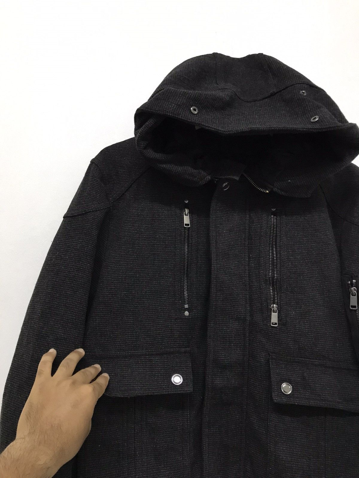 H&M Nice❗️H&M seditionaries bondage punk jacket hoodie Size US M / EU 48-50 / 2 - 4 Thumbnail