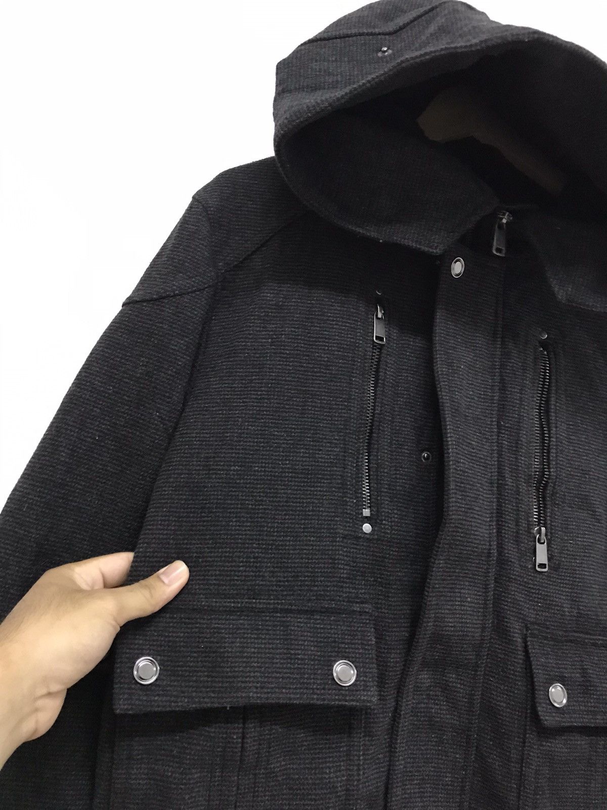 H&M Nice❗️H&M seditionaries bondage punk jacket hoodie Size US M / EU 48-50 / 2 - 8 Thumbnail