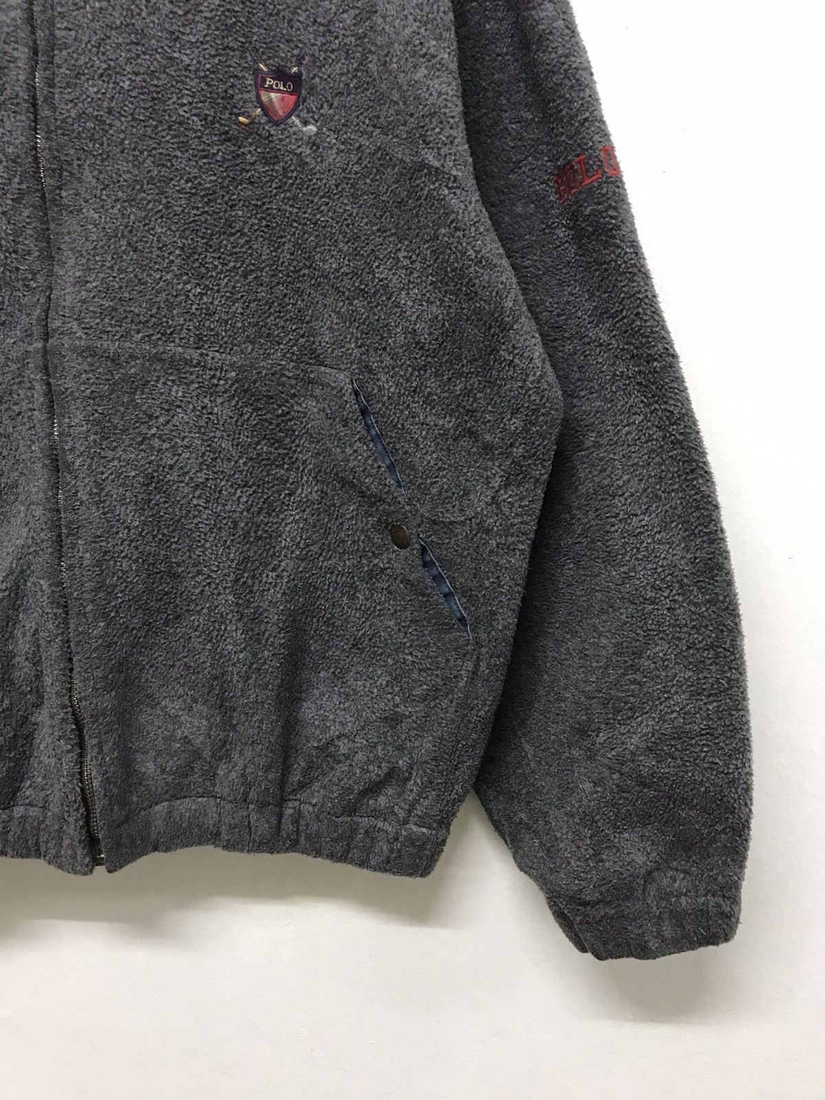 Vintage Polo Ralph Lauren Deep Pile Fleece Jacket