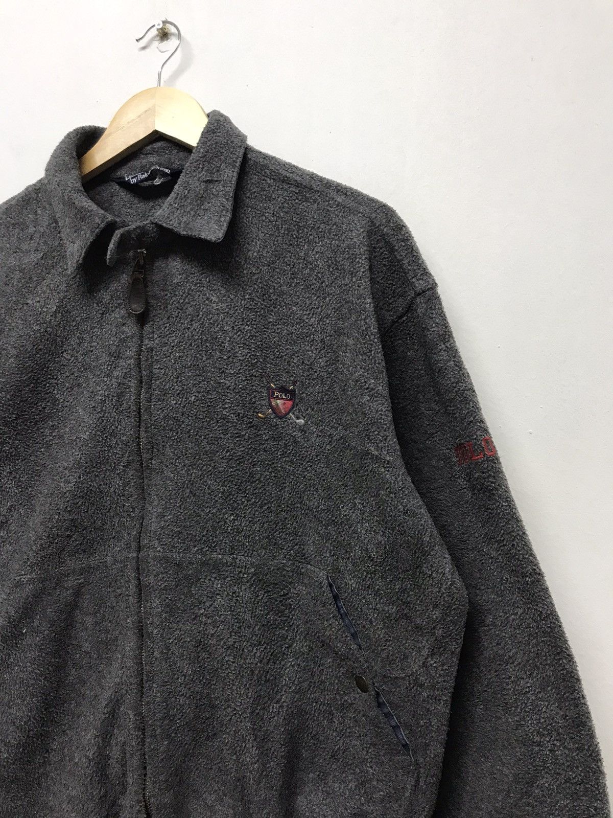 Vintage Polo Ralph Lauren Deep Pile Fleece Jacket