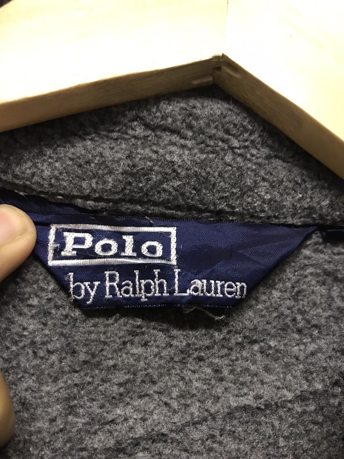 Vintage Polo Ralph Lauren Deep Pile Fleece Jacket