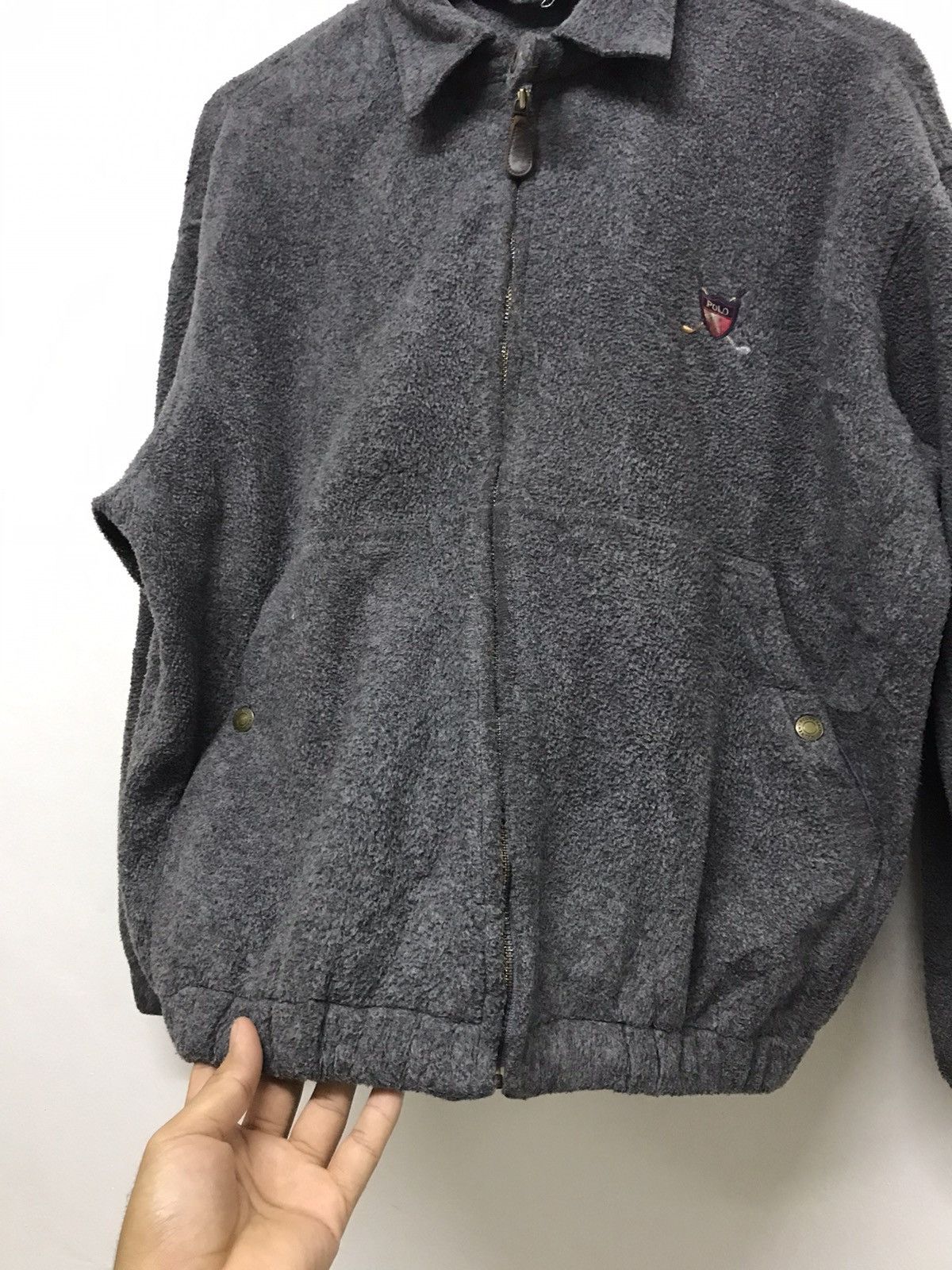 Vintage Polo Ralph Lauren Deep Pile Fleece Jacket