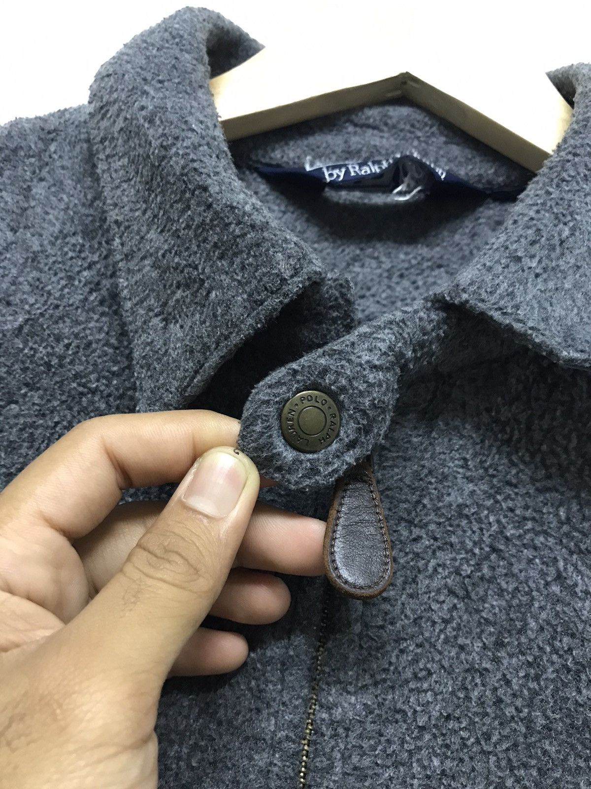 Vintage Polo Ralph Lauren Deep Pile Fleece Jacket