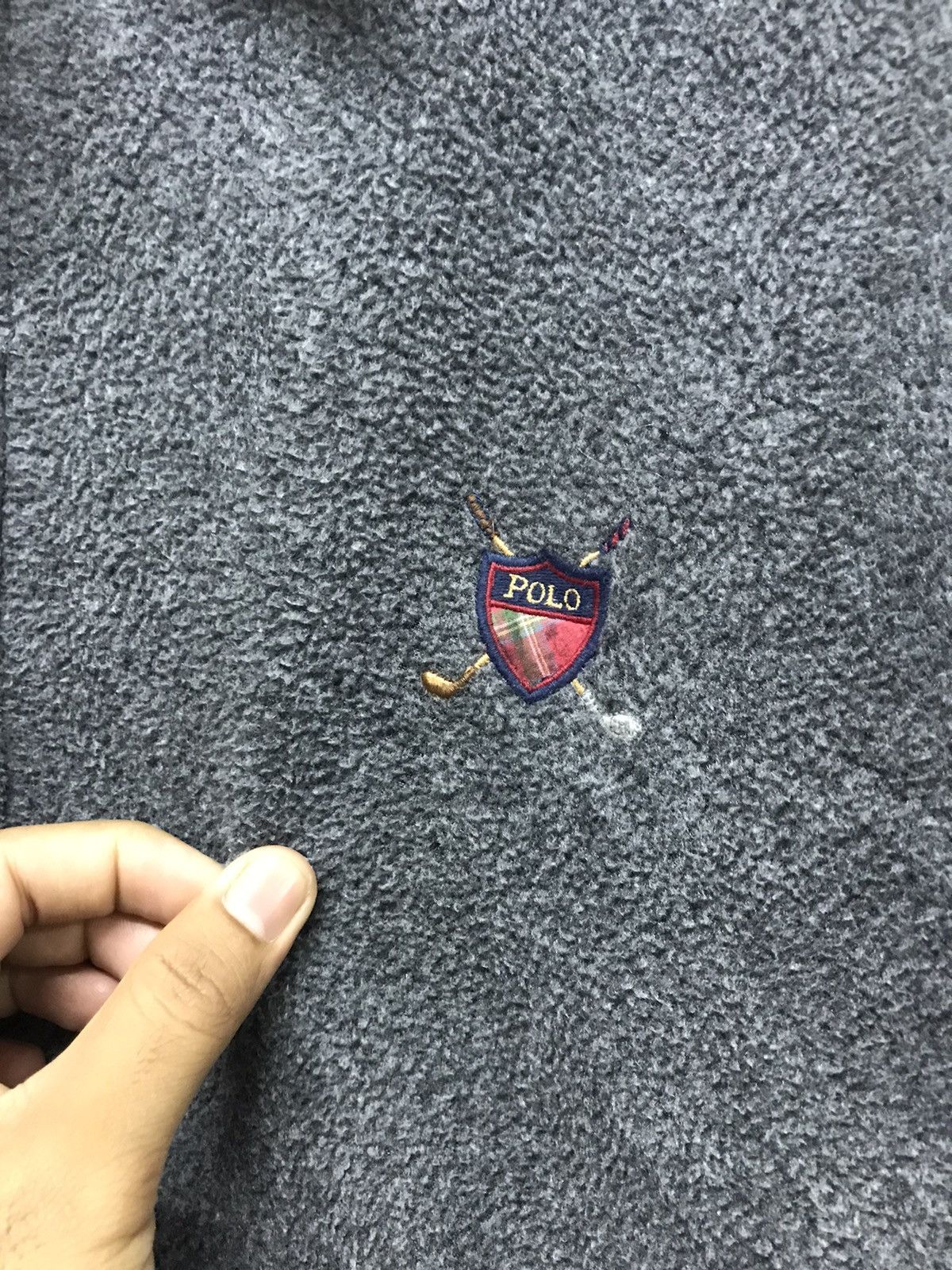 Vintage Polo Ralph Lauren Deep Pile Fleece Jacket