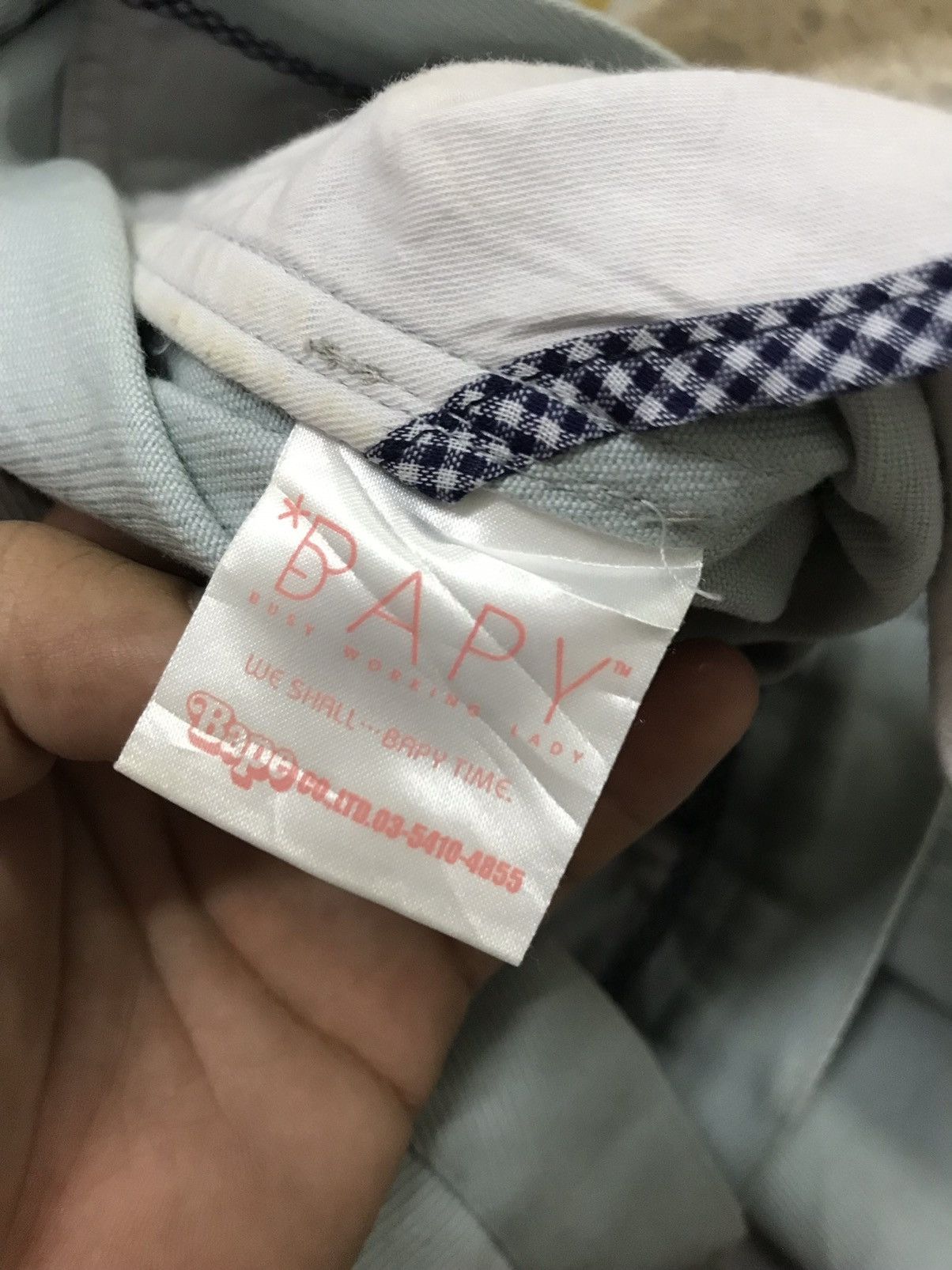 Bape Bapy Denim Bush Pants Size 30" / US 8 / IT 44 - 11 Thumbnail