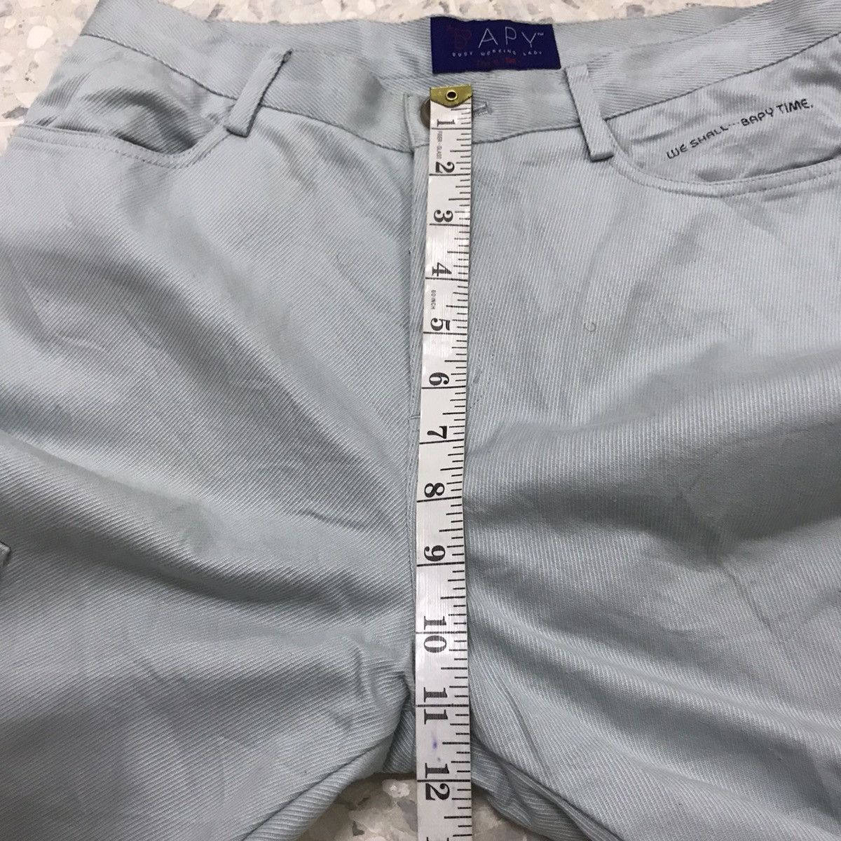 Bape Bapy Denim Bush Pants Size 30" / US 8 / IT 44 - 20 Thumbnail
