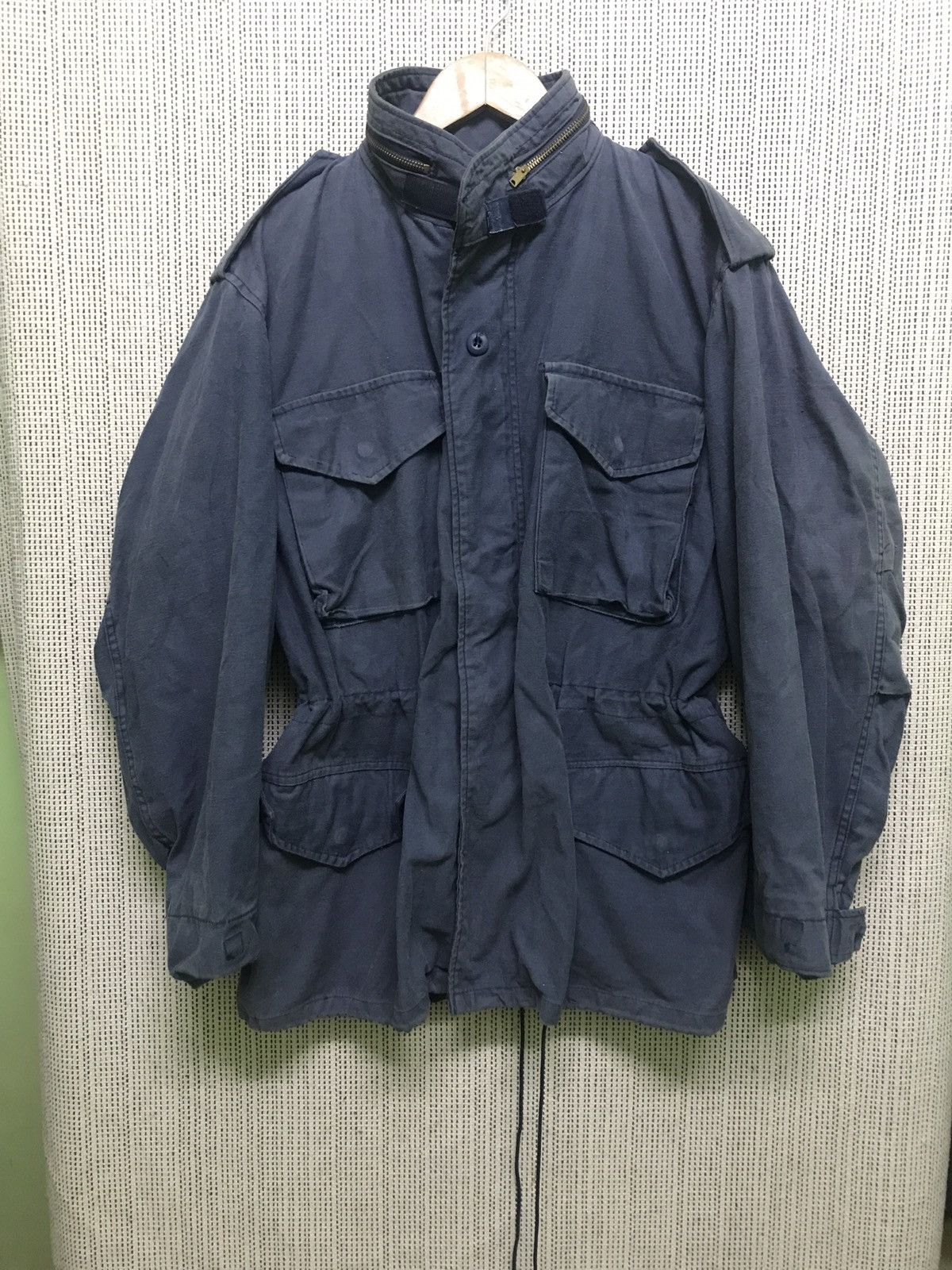 Alpha Industries Vtg Alpha Industries M65 Field Jacket Scovill Zip Made USA Size US L / EU 52-54 / 3 - 2 Thumbnail