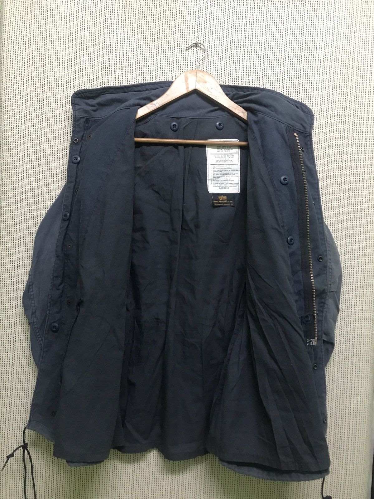 Alpha Industries Vtg Alpha Industries M65 Field Jacket Scovill Zip Made USA Size US L / EU 52-54 / 3 - 6 Thumbnail