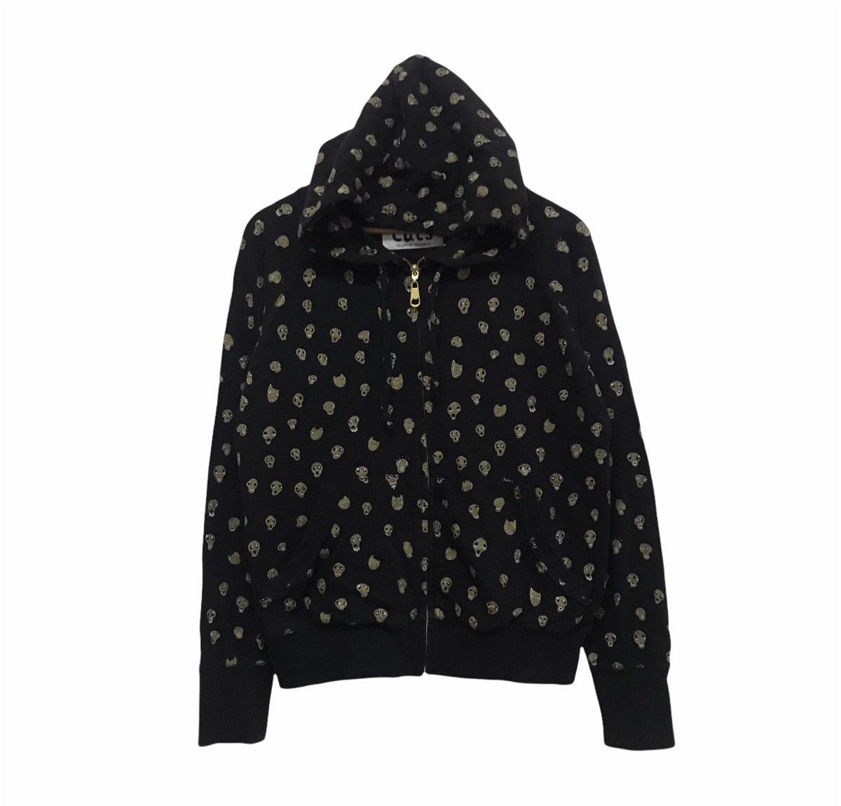 Issey Miyake Issey Miyake Cats by Tsumori Chisato Fullprint Skull Hoodie Size M / US 6-8 / IT 42-44 - 1 Thumbnail