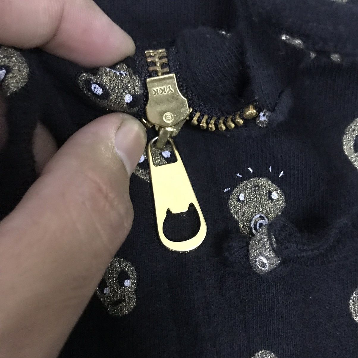 Issey Miyake Issey Miyake Cats by Tsumori Chisato Fullprint Skull Hoodie Size M / US 6-8 / IT 42-44 - 10 Thumbnail
