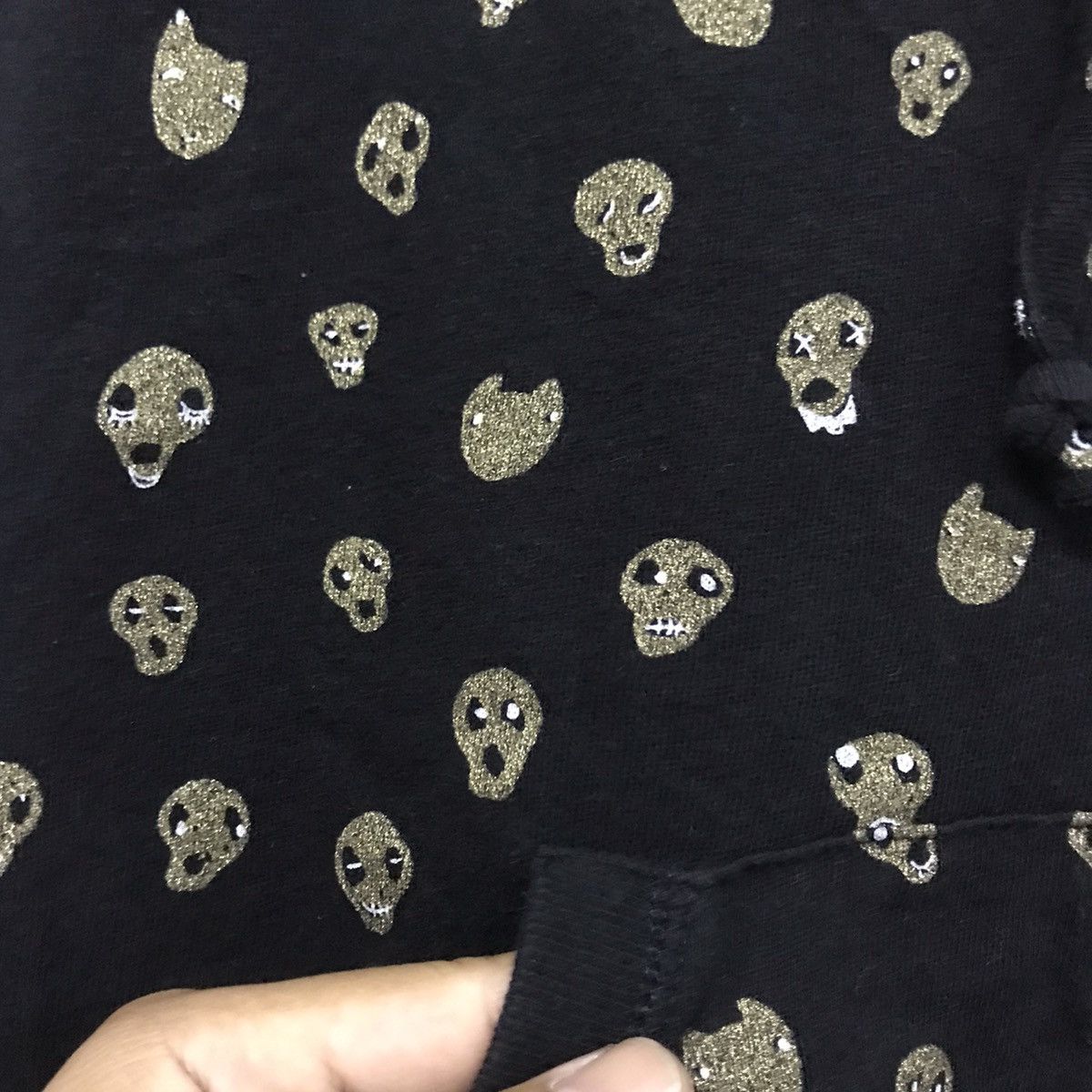 Issey Miyake Issey Miyake Cats by Tsumori Chisato Fullprint Skull Hoodie Size M / US 6-8 / IT 42-44 - 8 Thumbnail