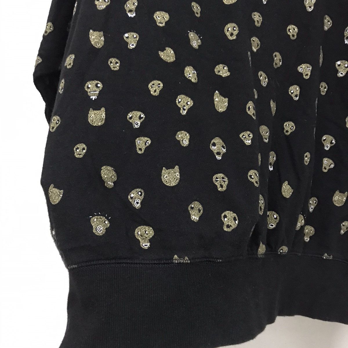 Issey Miyake Issey Miyake Cats by Tsumori Chisato Fullprint Skull Hoodie Size M / US 6-8 / IT 42-44 - 9 Thumbnail